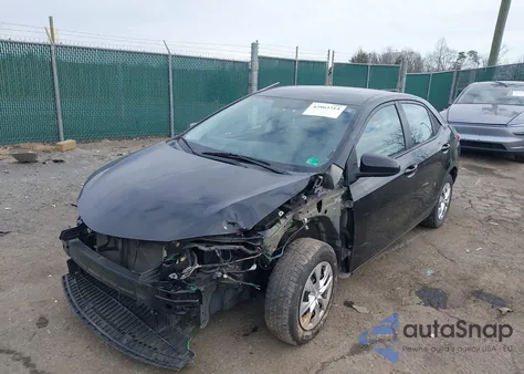 2015 Toyota Corolla L from USA, damaged, VIN 2T1BURHE5FC312587